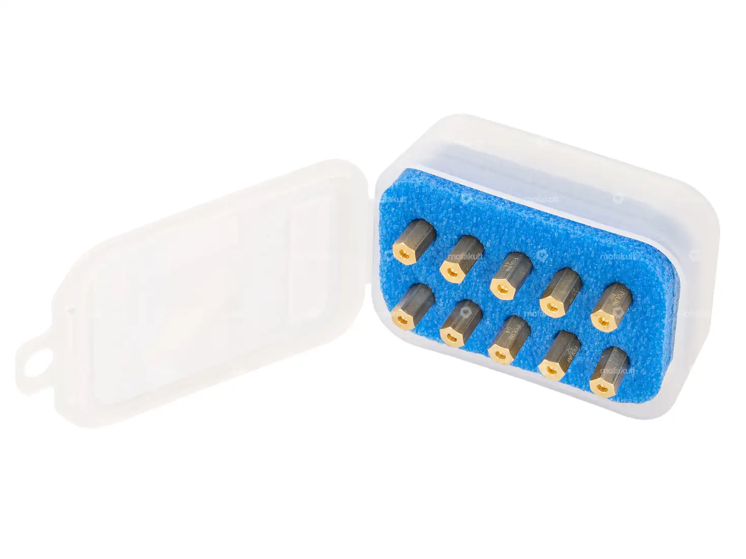 Polini Düsen-Set (120 - 138) Hauptdüsen lange Ausf. CP, Keihin, Koso, PWK