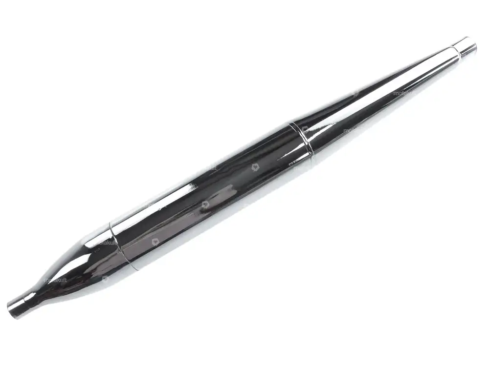 Endtopf Flöte Ø 28 / 70 mm Chrom