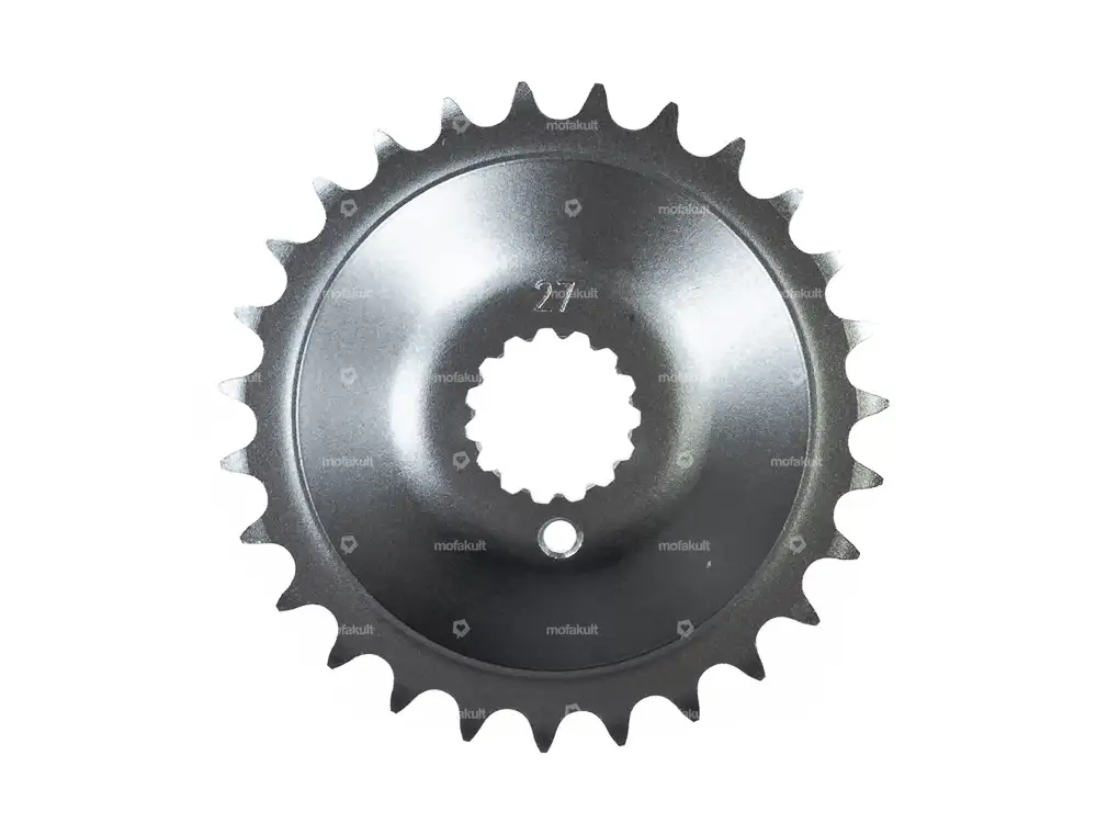 Ritzel 27 Zähne gekröpft verzinkt | Tomos A3/A35