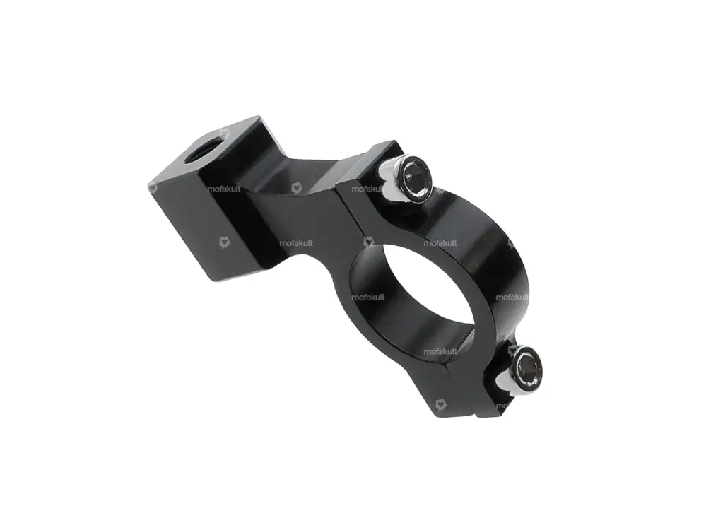Spiegelhalterung M8 Alu schwarz