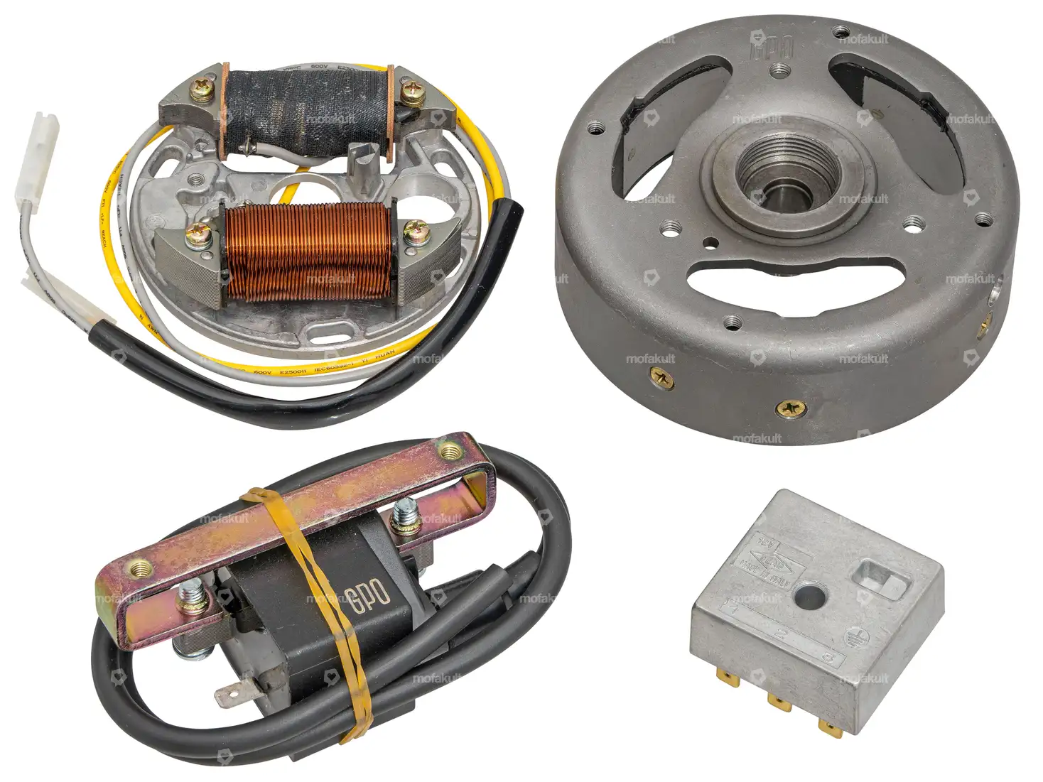 GPO CDI Zündung-Set linksdrehend 6V