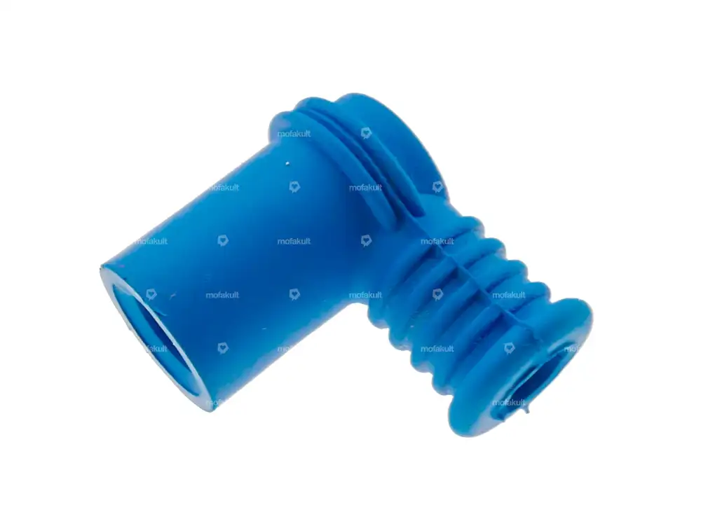 Zündkerzenstecker klein blau / nicht entstört