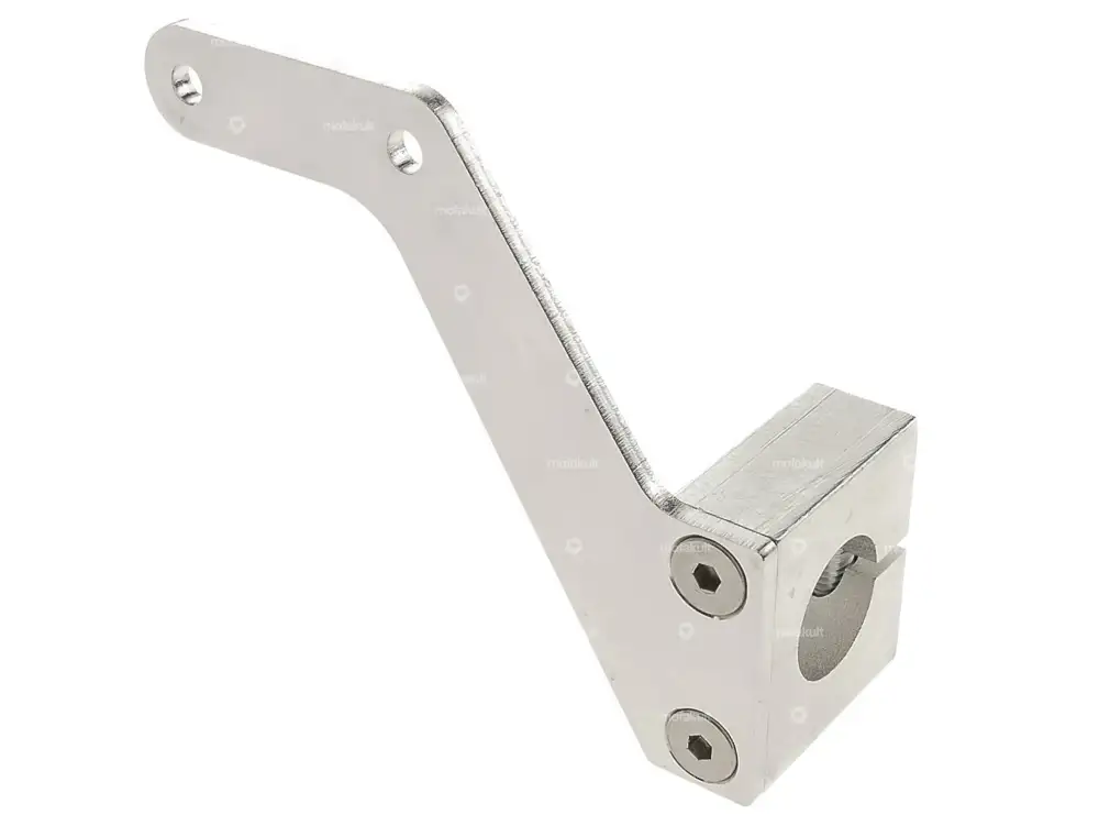 66HEROES Nummernschildhalter seitlich links (DE-Version) Inox