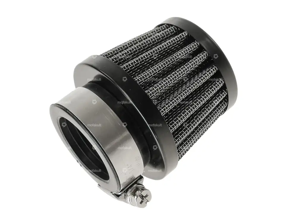 66HEROES Luftfilter Pilz Gitter schwarz Dell'Orto PHBG (Ø=28 mm)