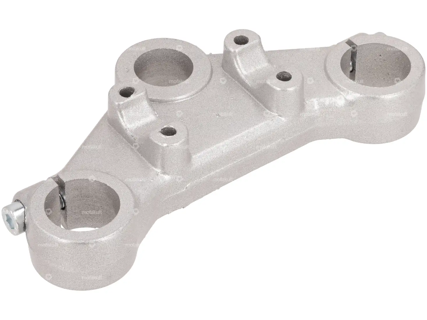 EBR obere Gabelbrücke Alu Harry (Ø 30 mm Holmen) silber