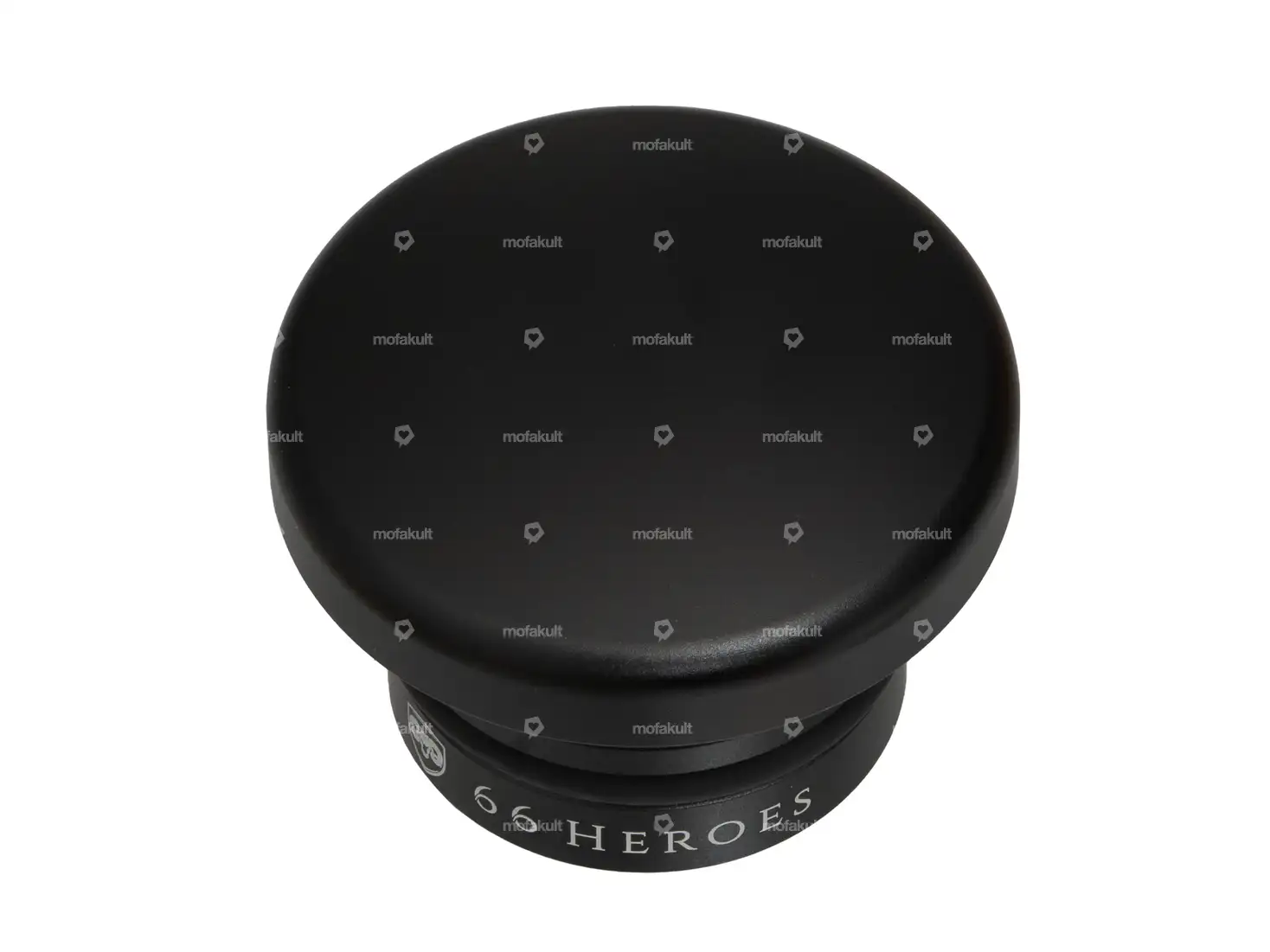 66HEROES Tankdeckel rund schwarz | Zündapp Belmondo