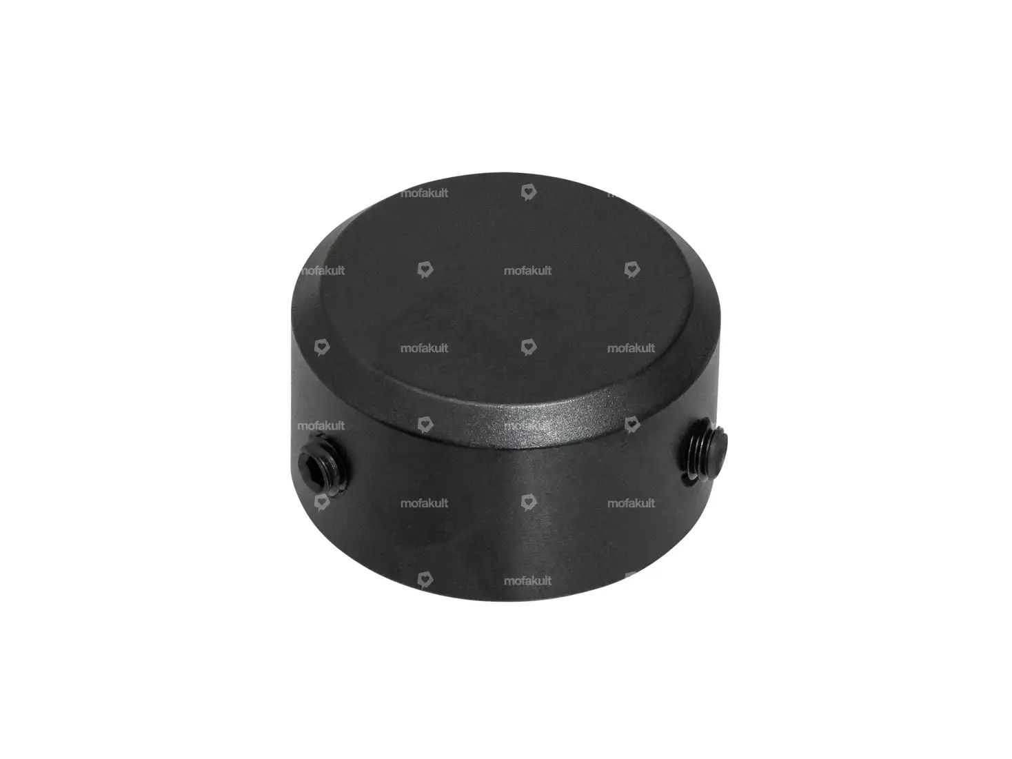 66HEROES Abdeckung Sechskant M10 / M11 Alu schwarz eloxiert