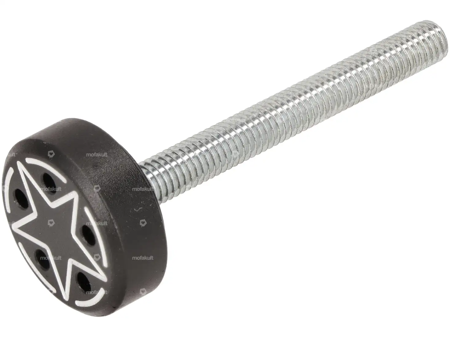 66HEROES Schraube Seitenschutz 45 mm Alu schwarz Star