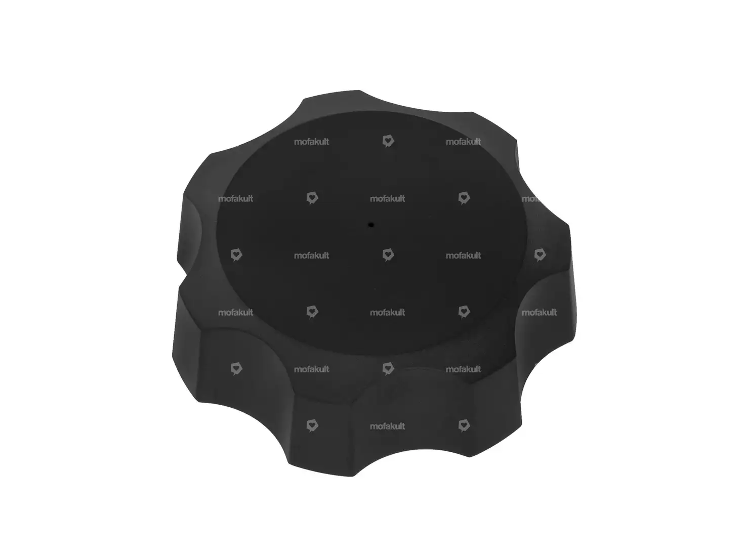 66HEROES Tankdeckel M44x4 Oldschool Alu schwarz | Sachs