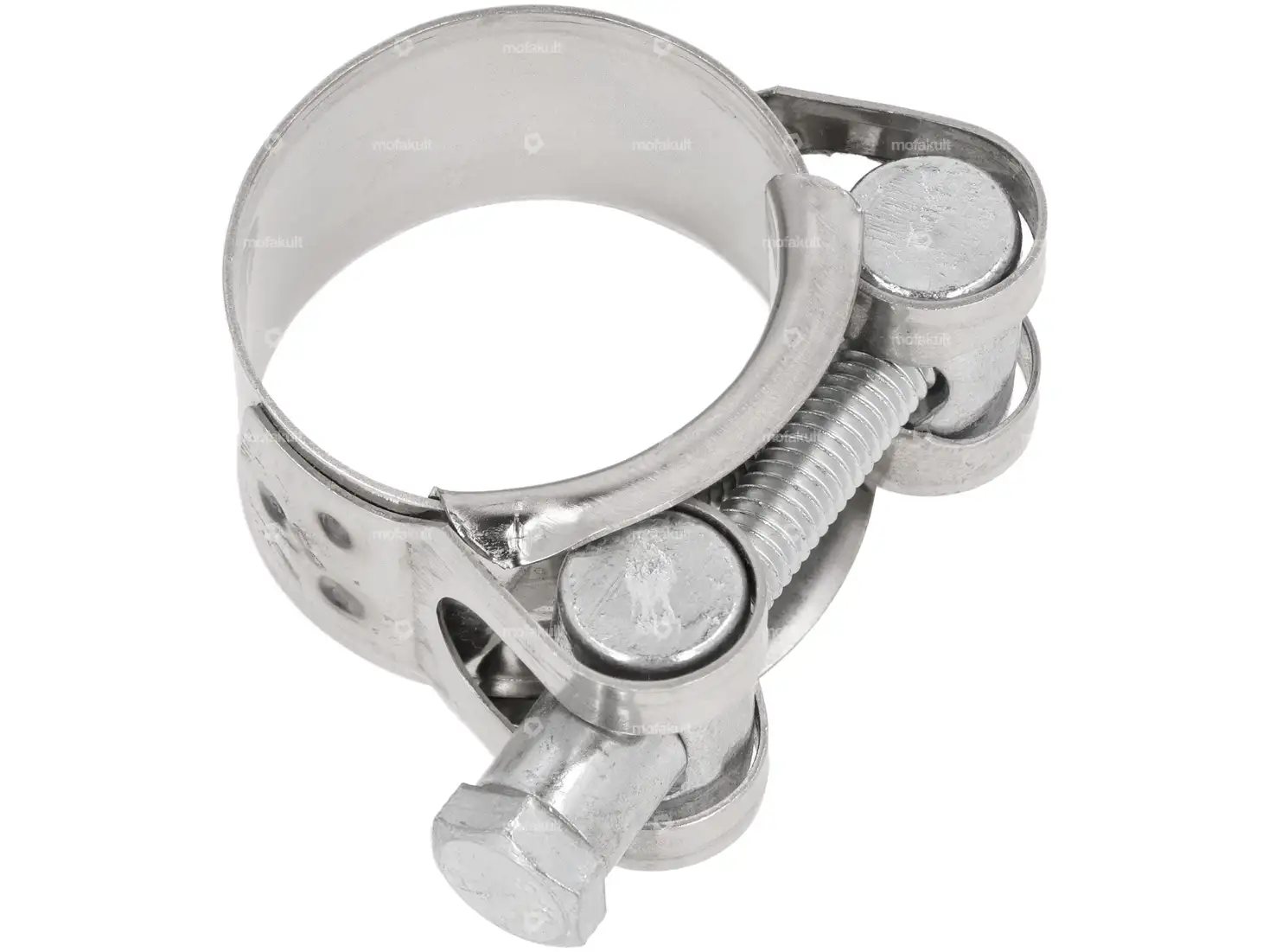 Schraubschelle 29 - 31 mm massiv verzinkt