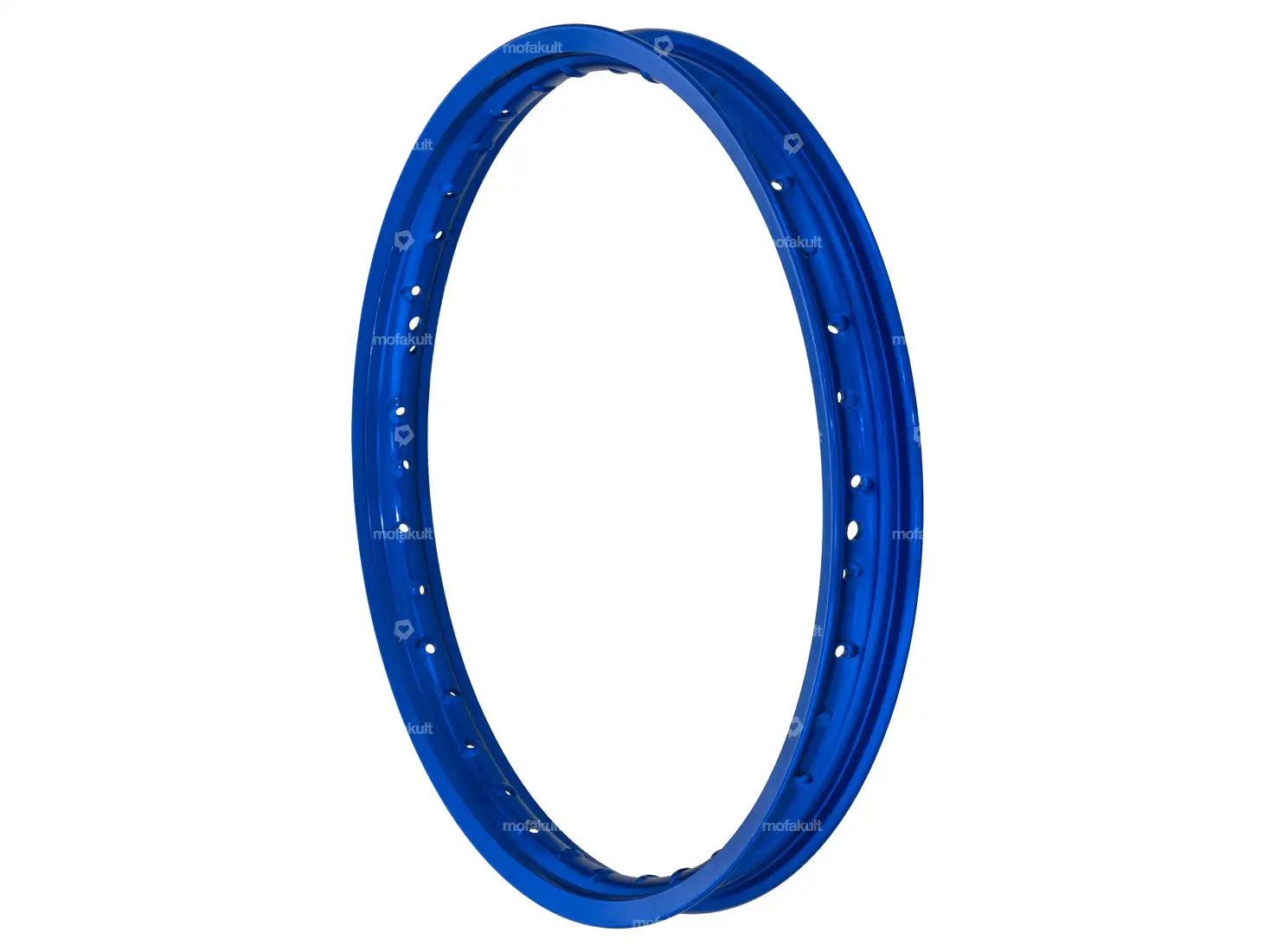 Felgenring 1.40 x 17" (49 mm) Alu blau eloxiert