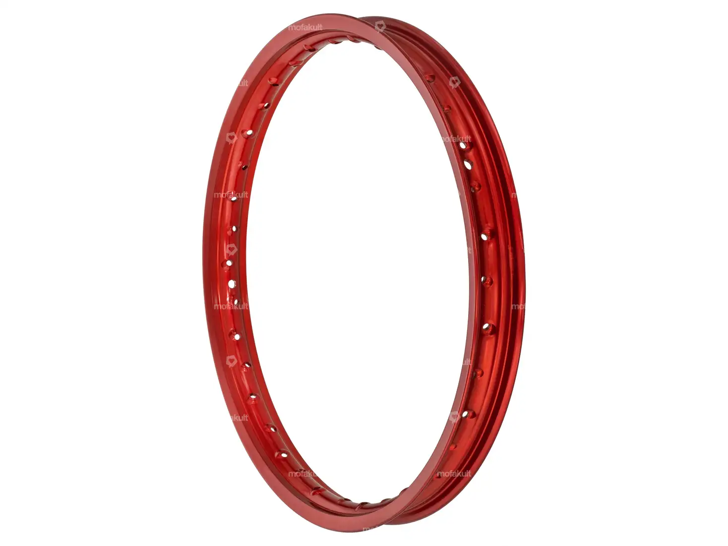Felgenring 1.40 x 17" (48 mm) Alu rot eloxiert
