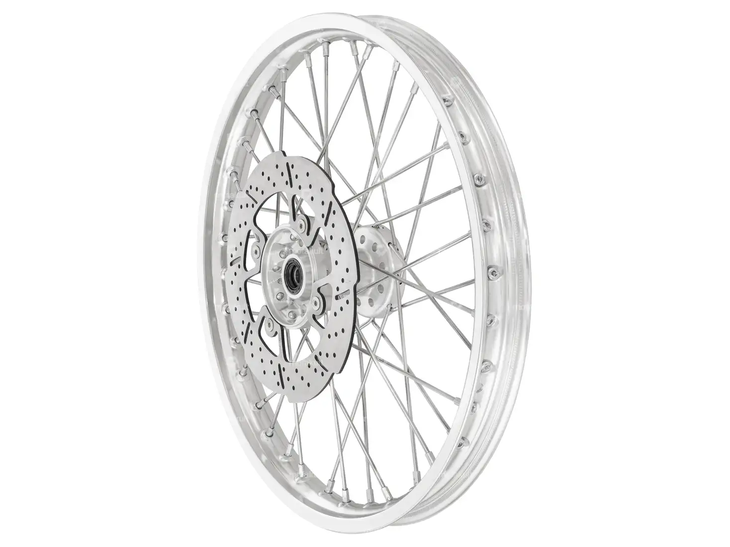 Speichenfelge 17" Alu massiv Scheibenbremse vorne