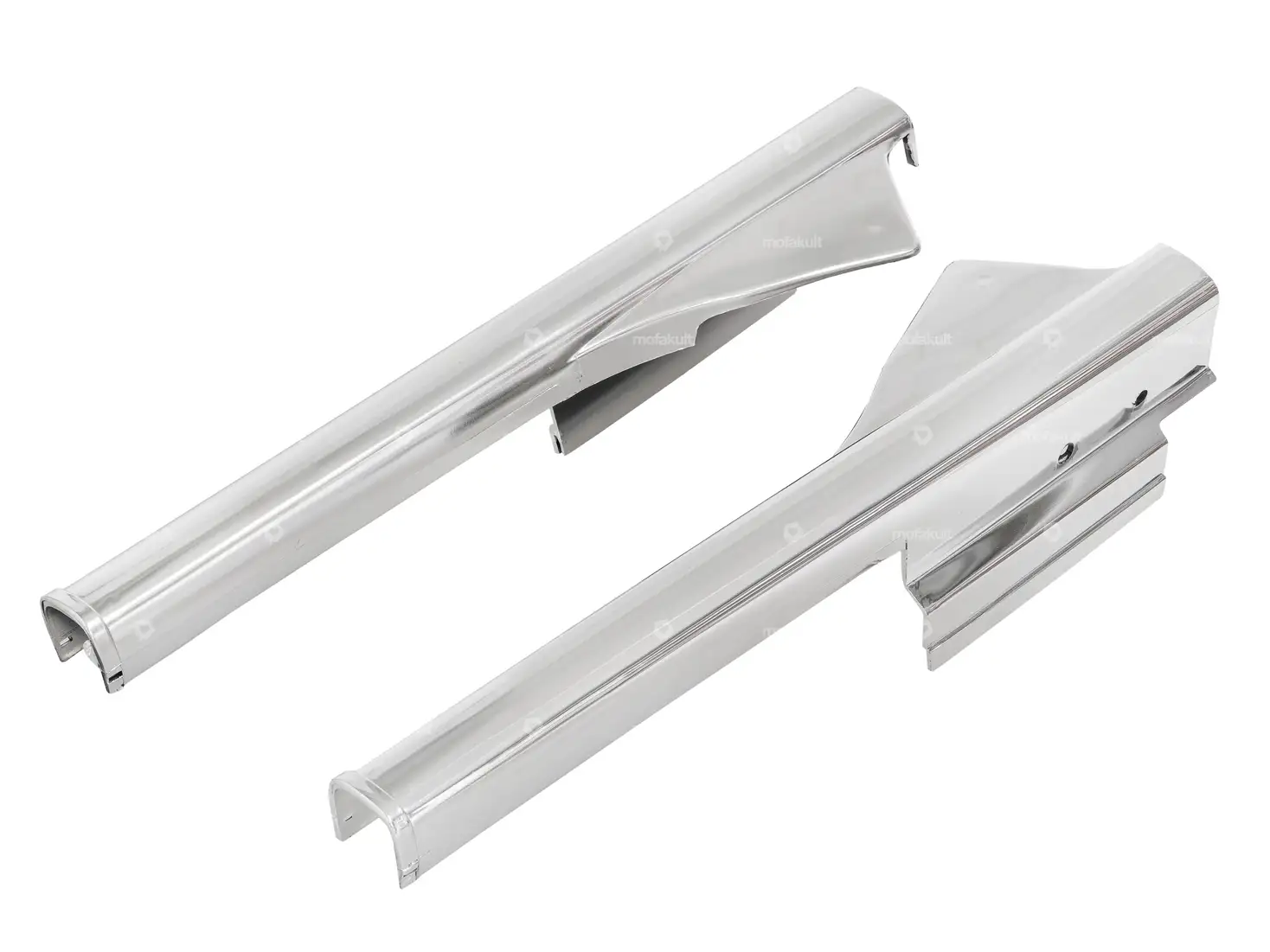 Set Abdeckung Gabelholmen Chrom | Peugeot 103 MVL, SP, Vogue