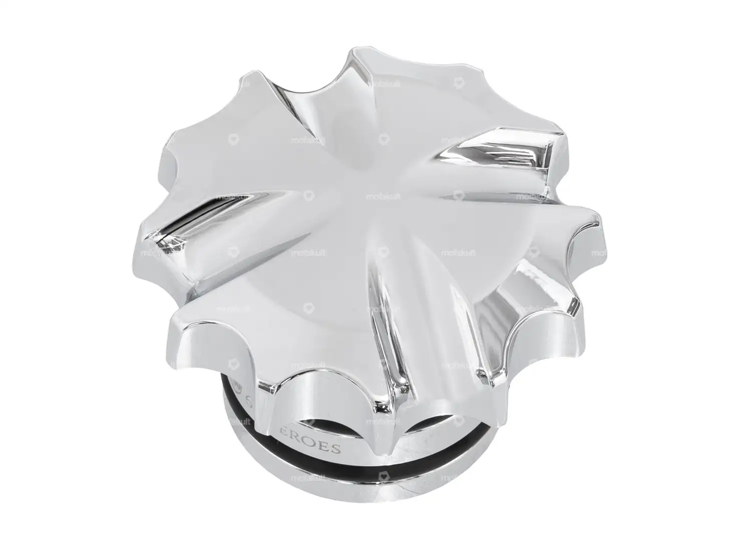 66HEROES Tankdeckel «Iron Cross» Alu Chrom | Zündapp Belmondo