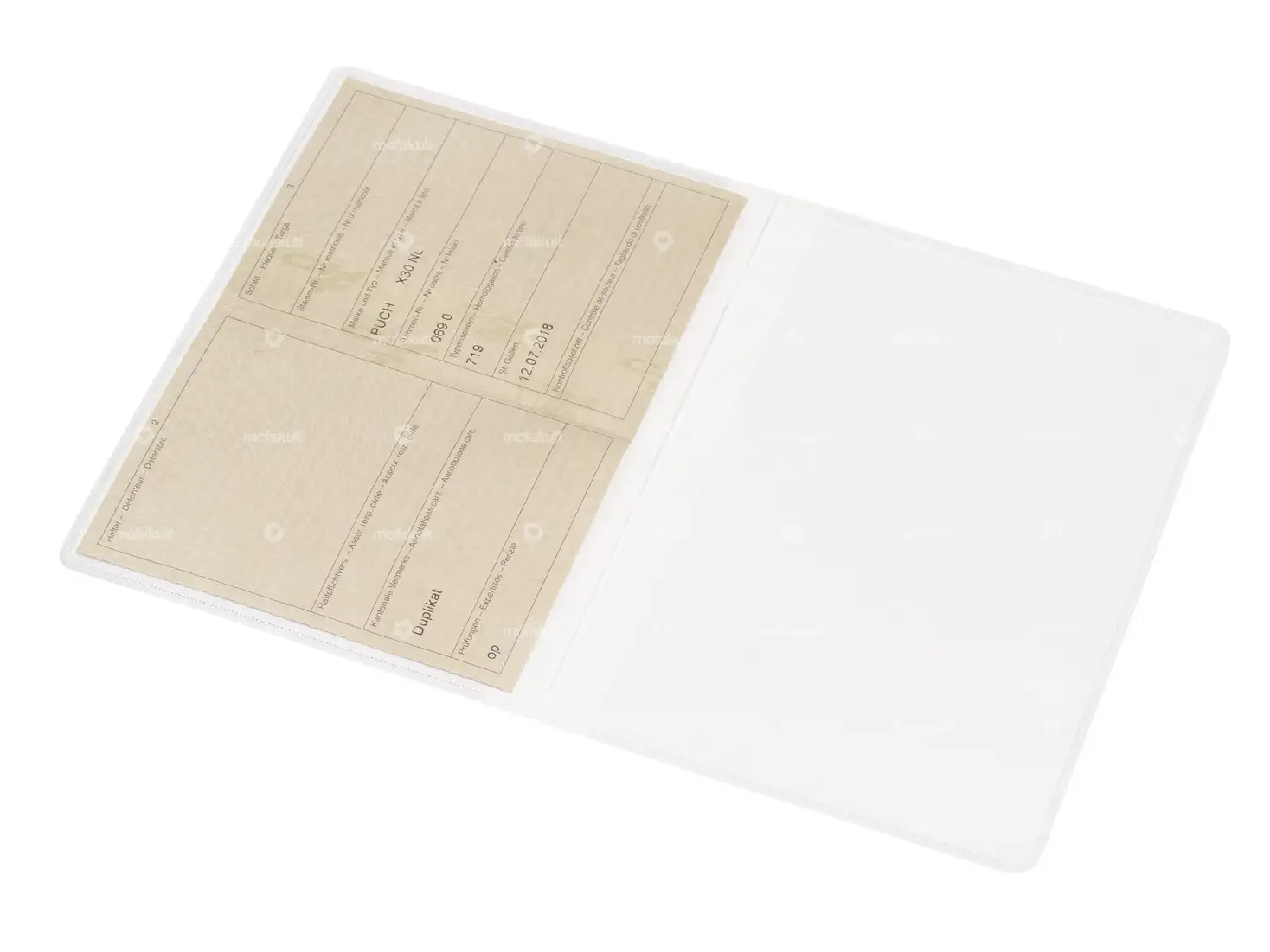 Ausweishülle doppelt A5 (230 x 155 mm)