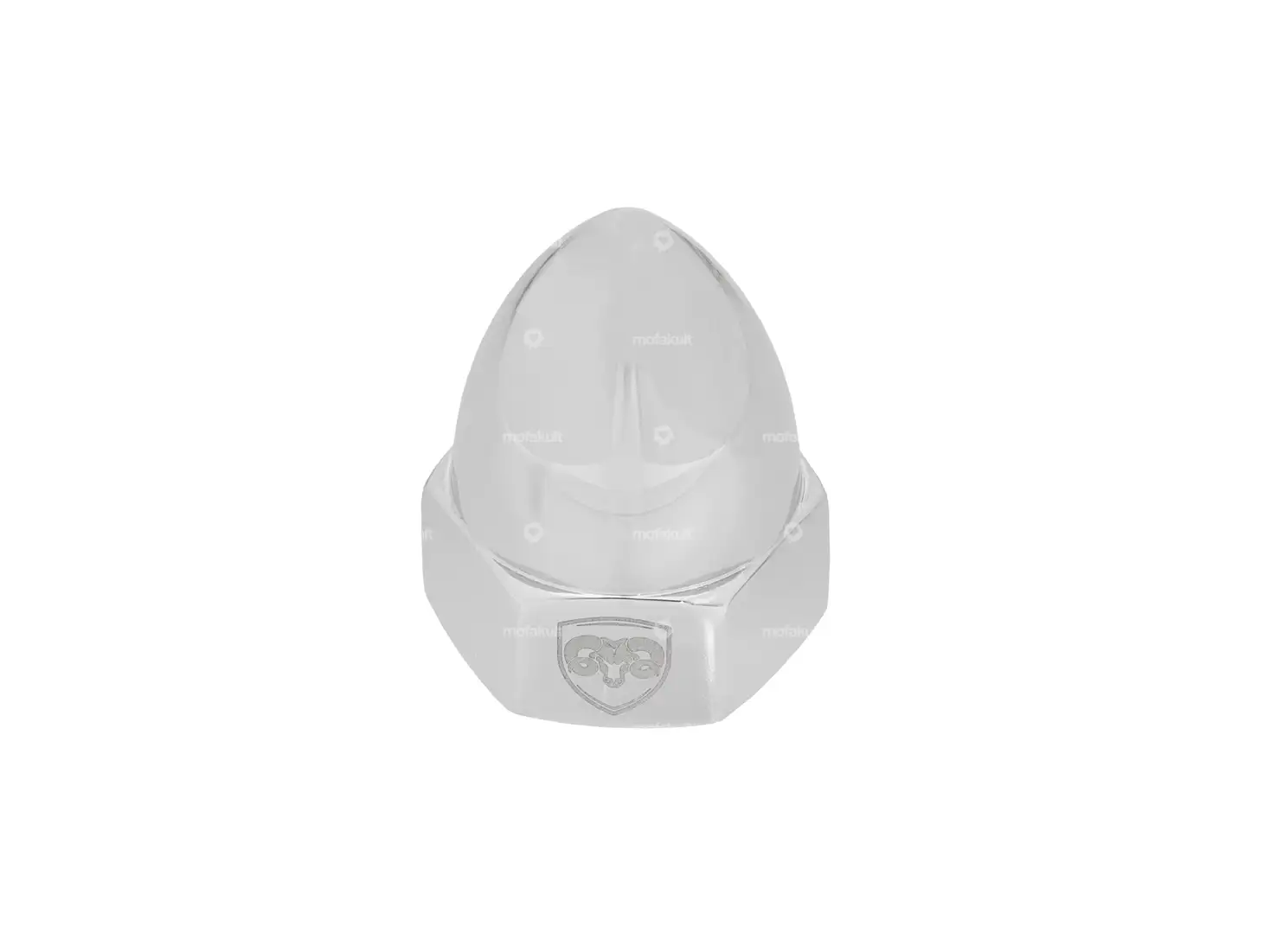 66HEROES Spitzmutter «Bullit» M10.5x1 Radmutter Inox