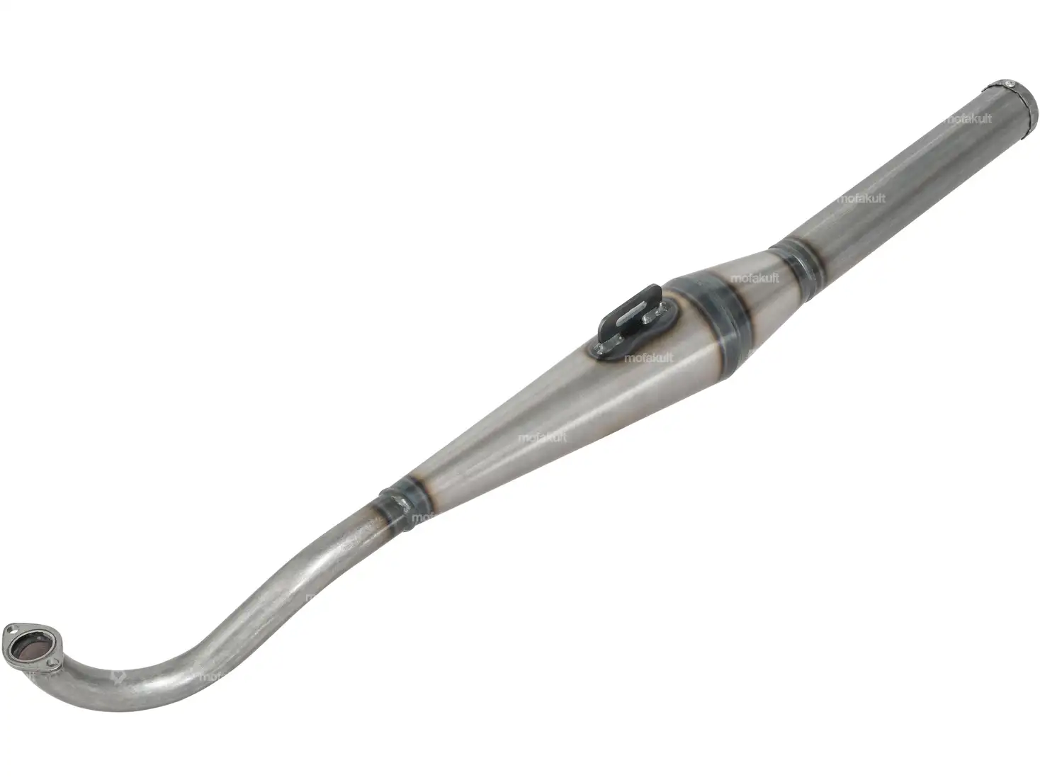 HOMOET Auspuff P4 blank | Puch (gerader Auslass)