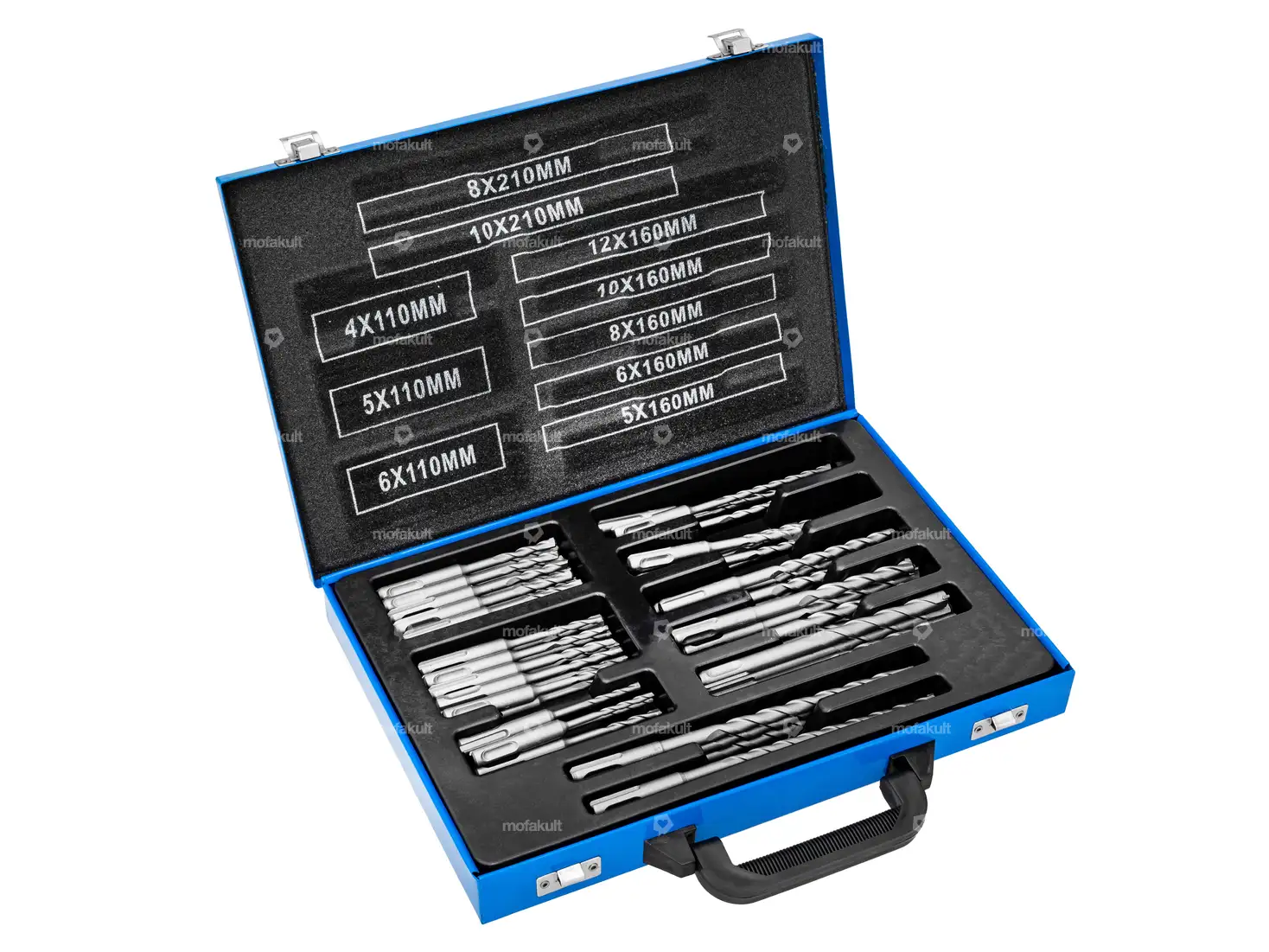 BGS Bohrer Bohrhammer SDS Ø 4 - 12 mm 56-tlg.