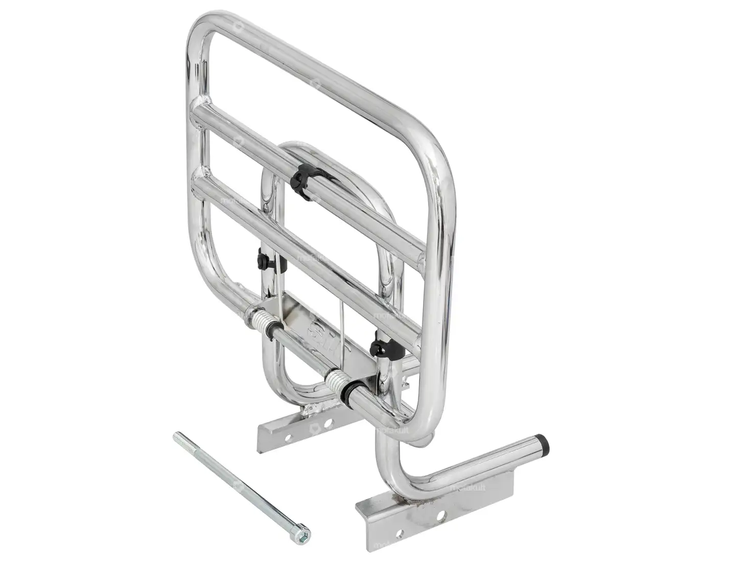 Zusatzgepäckträger massiv Chrom | Piaggio Ciao