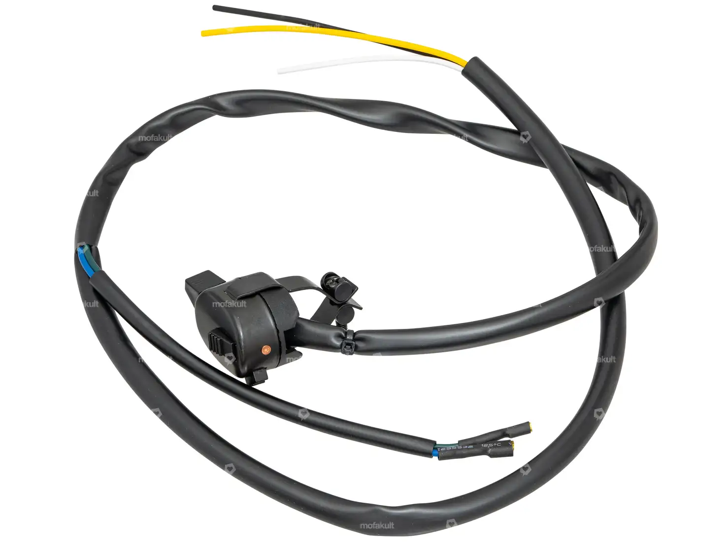 GPO Lichtschalter mit Kabelbaum schwarz