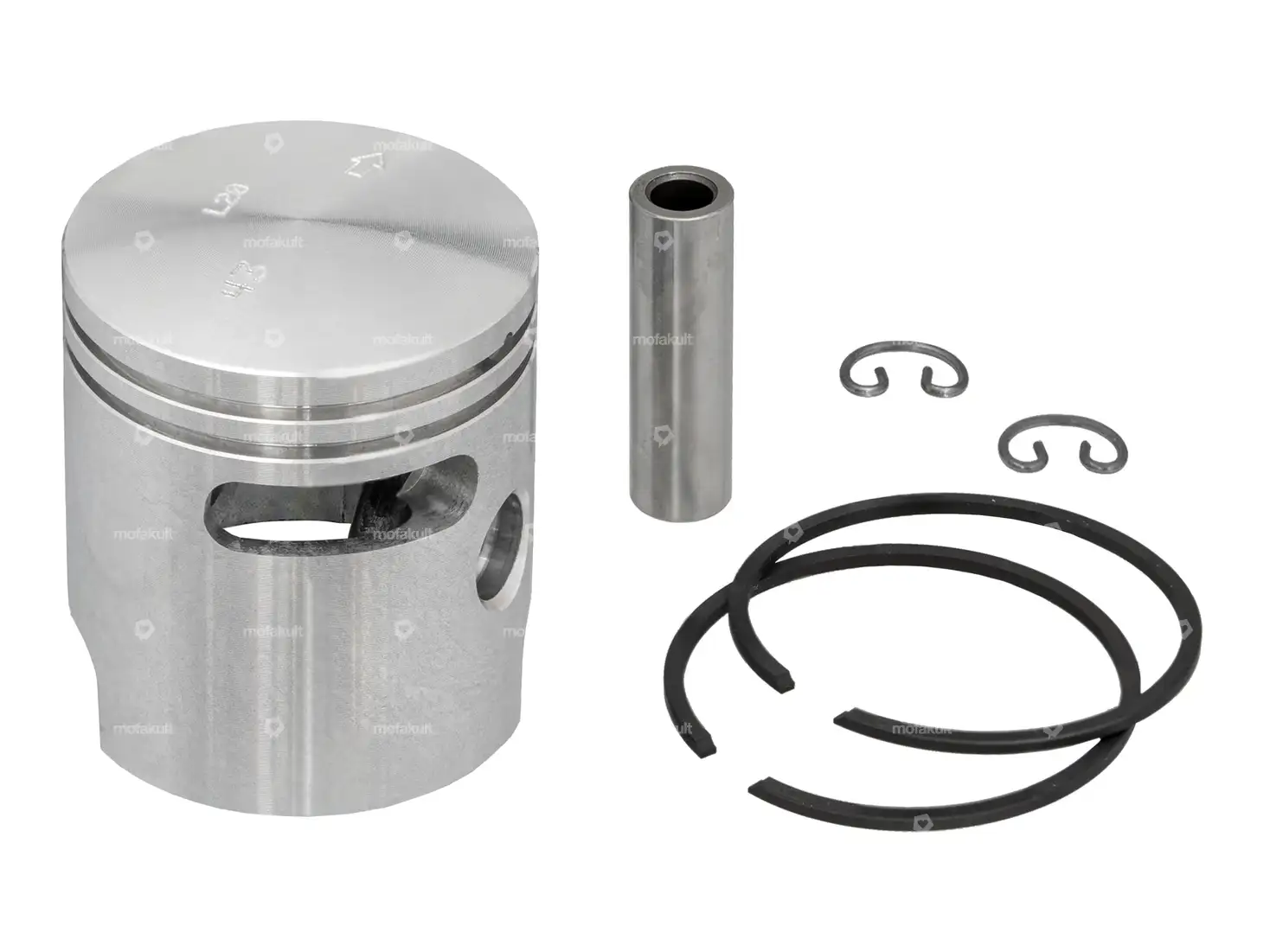 Meteor Kolben 43 mm Polini Zylinder (12 mm KoBo) | Piaggio Ciao, SI, Bravo, Boxer