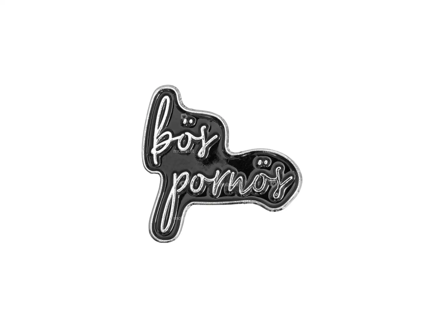 mk-Merch Pin «bös pornös» 20 x 20 mm