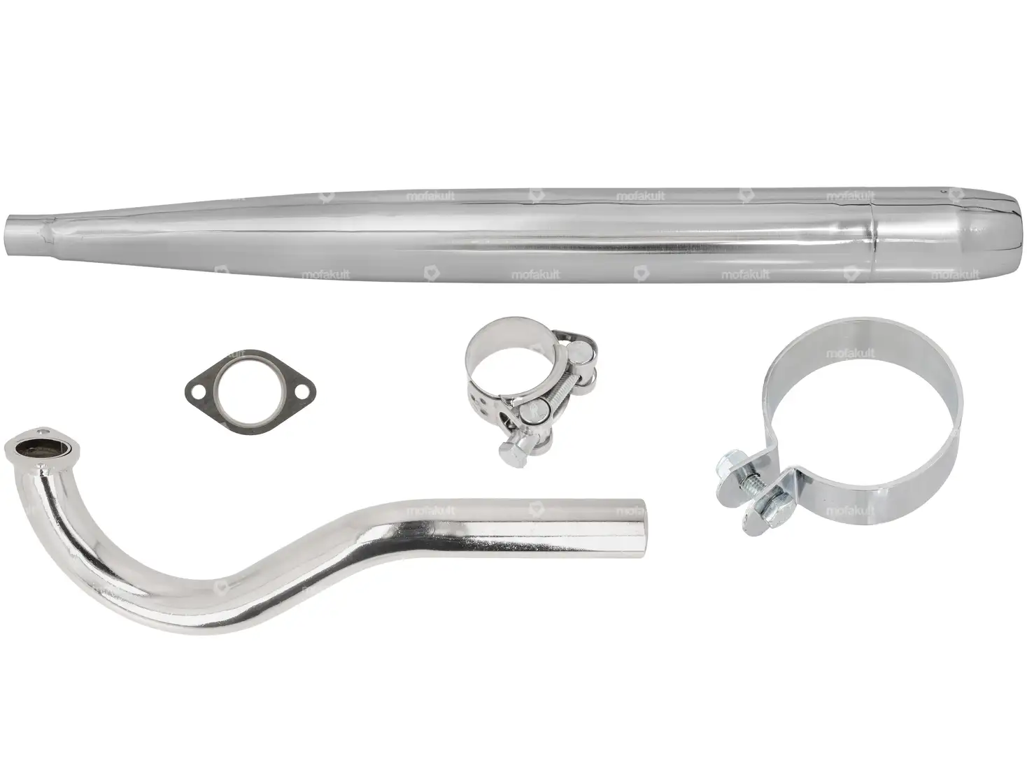 swiing® ingenious Resonanz-Auspuff-Set Ø 28 / 70 mm | Puch Maxi, X30 Sport