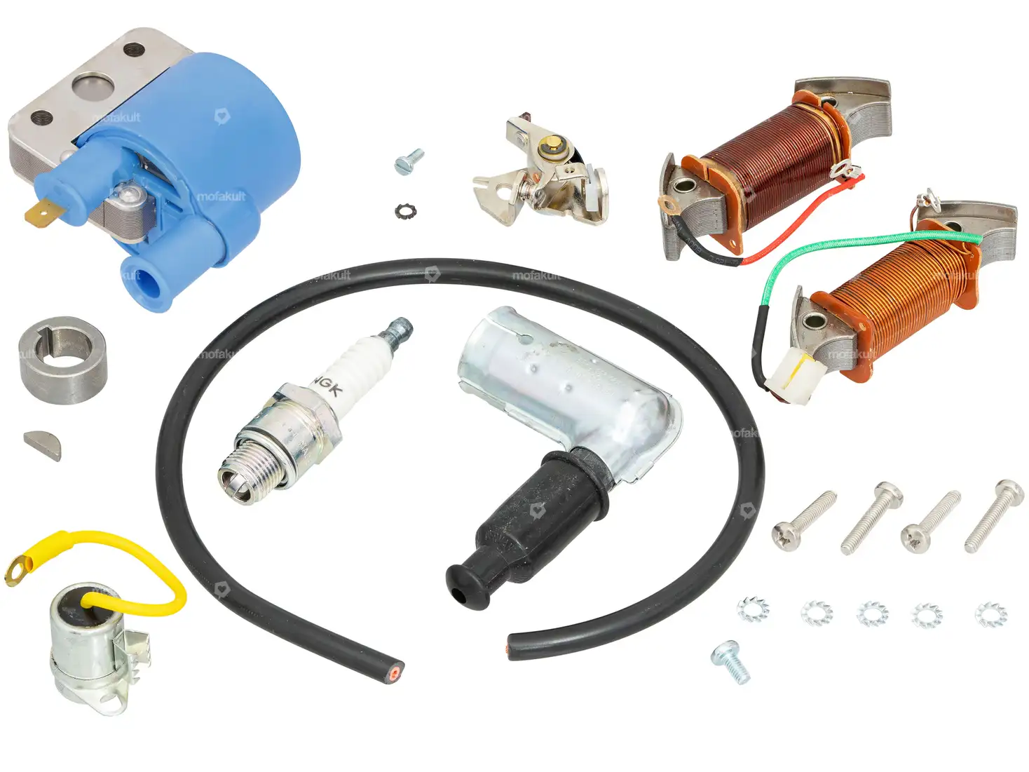 Revision-Set Unterbrecher Zündung gross | Piaggio Ciao, SI, Bravo, Boxer