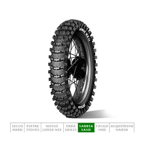 Post-Reifen. Mx11 110 / 100-18 Dunlop