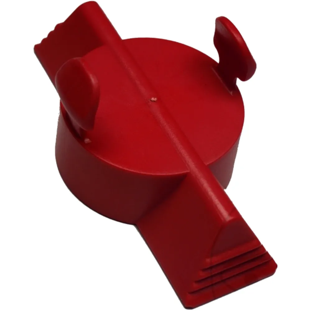 Verschlußstopfen rot