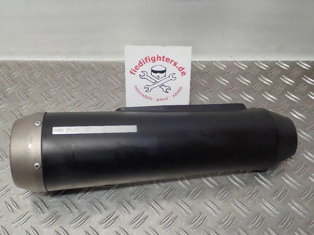 Auspuffblende rechts Hitzeschutzblech Yamaha MT03 RM02 EZ.08 38800km