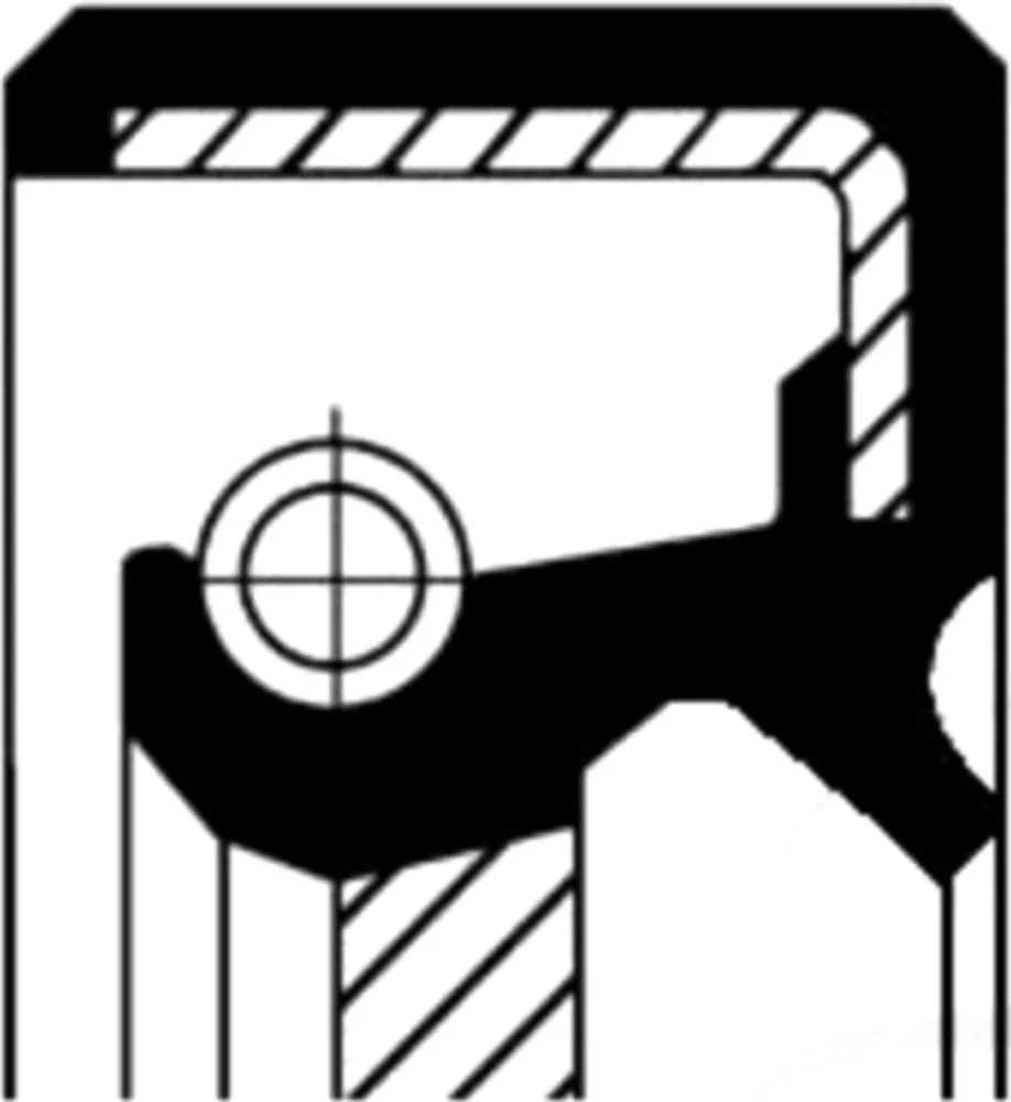 Simmerring Wellendichtring 19035127B