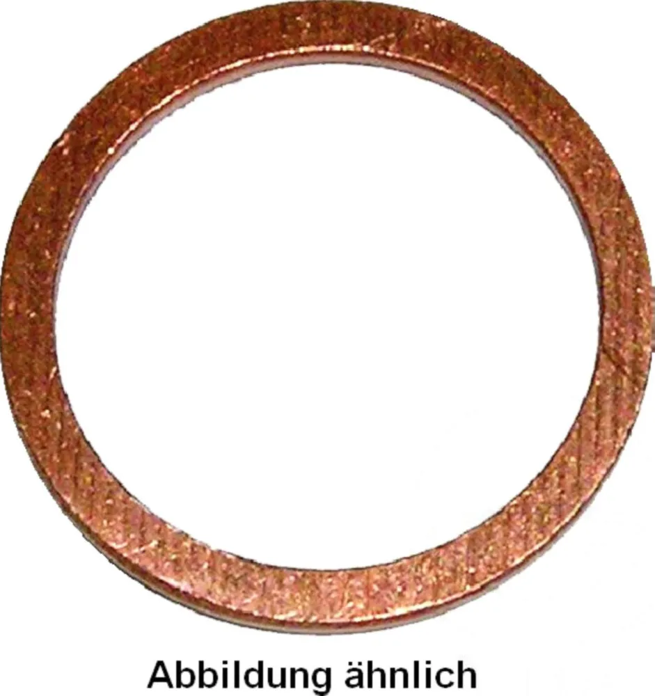 Dichtring Kupfer massiv 28X34X2