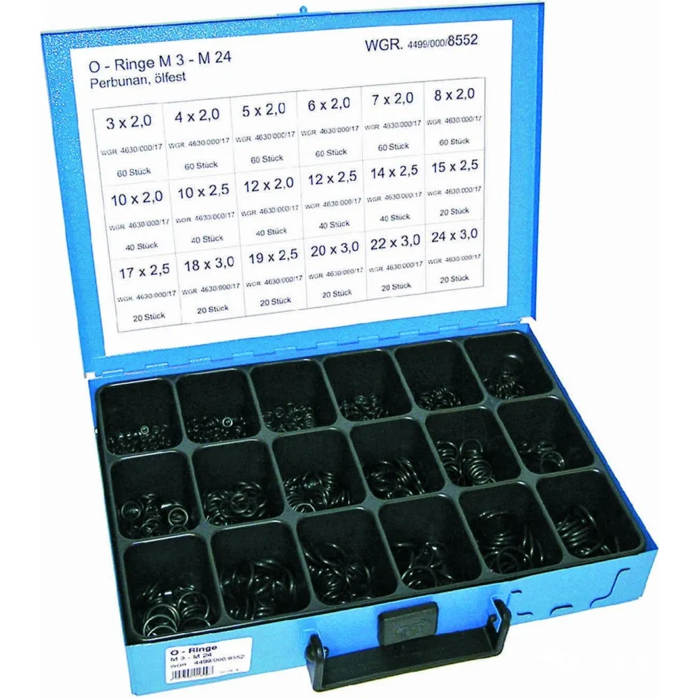 Dresselhaus O-Ringe-Sortiment, 700-teilig, 4026303916530-104070633