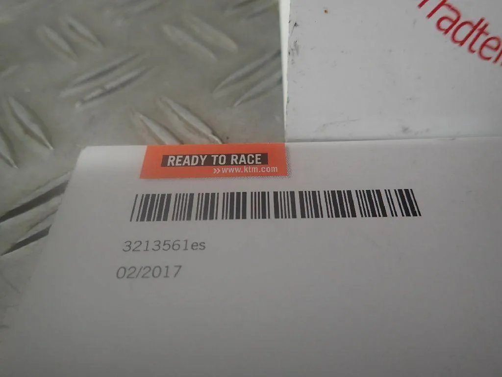 Bedienungsanleitung Spanisch Buch Fahrerhandbuch KTM 125 Duke BJ.17 9325km