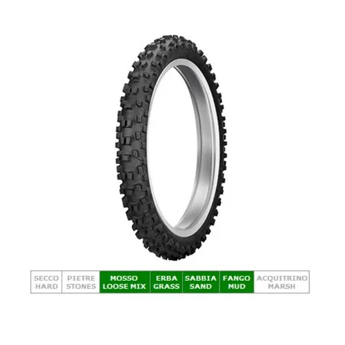Vorderrad Minicross Geomax Mx33 60 / 100-14 Dunlop