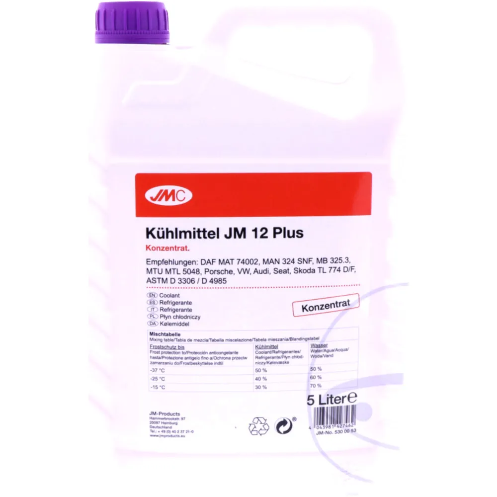 COOLANT JM 12+ 5L JMC 0053