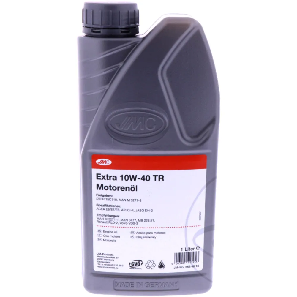 ENGINE OIL 10W40 TR 1L JMC