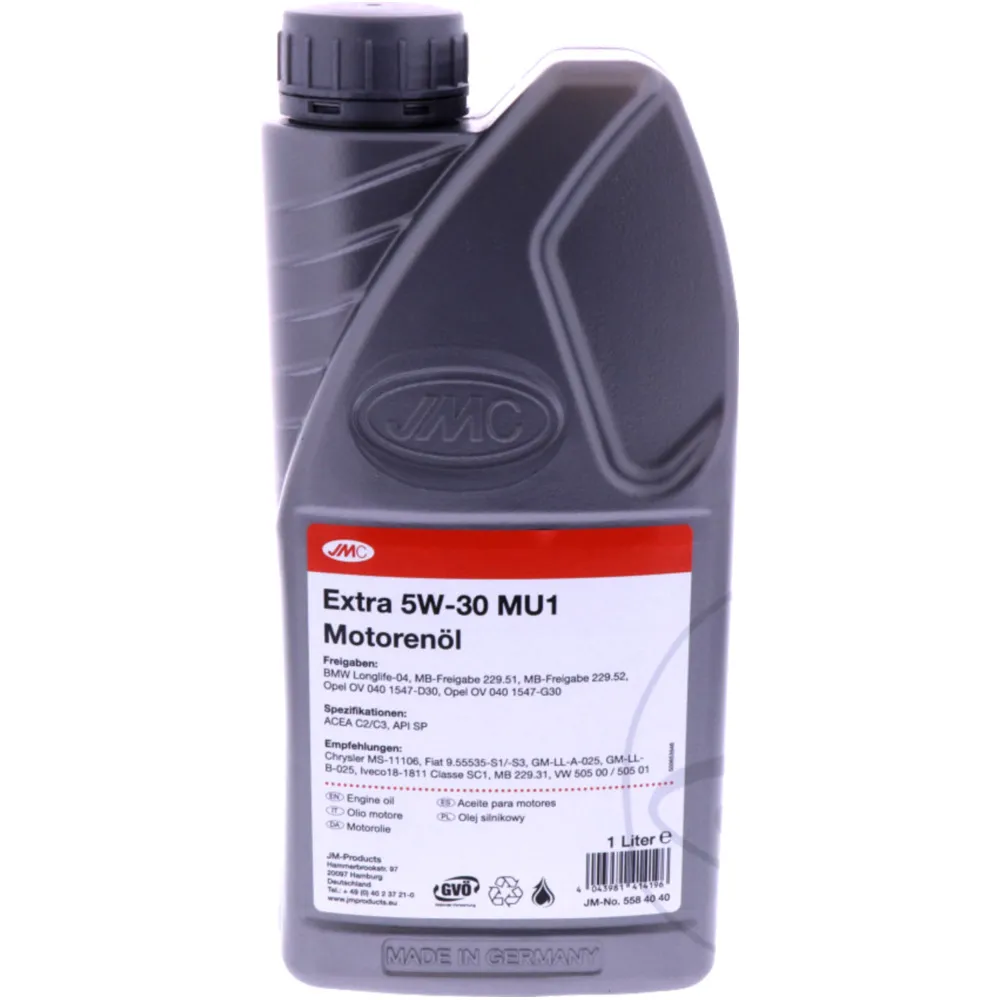ENGINE OIL 5W30 MU1 1L JMC