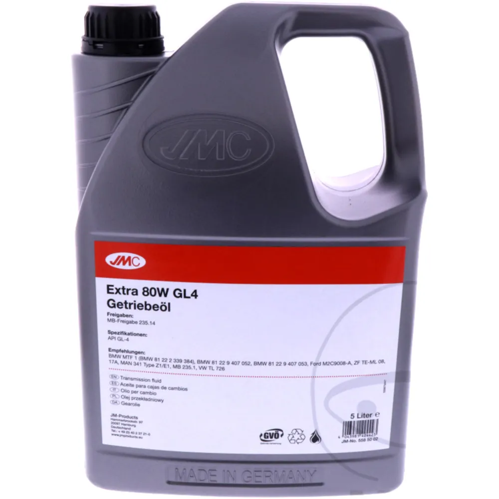 GEAR OIL GL4 80W 5L JMC