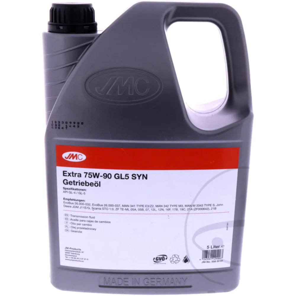 GEAR OIL GL5 75W90 5L JMC