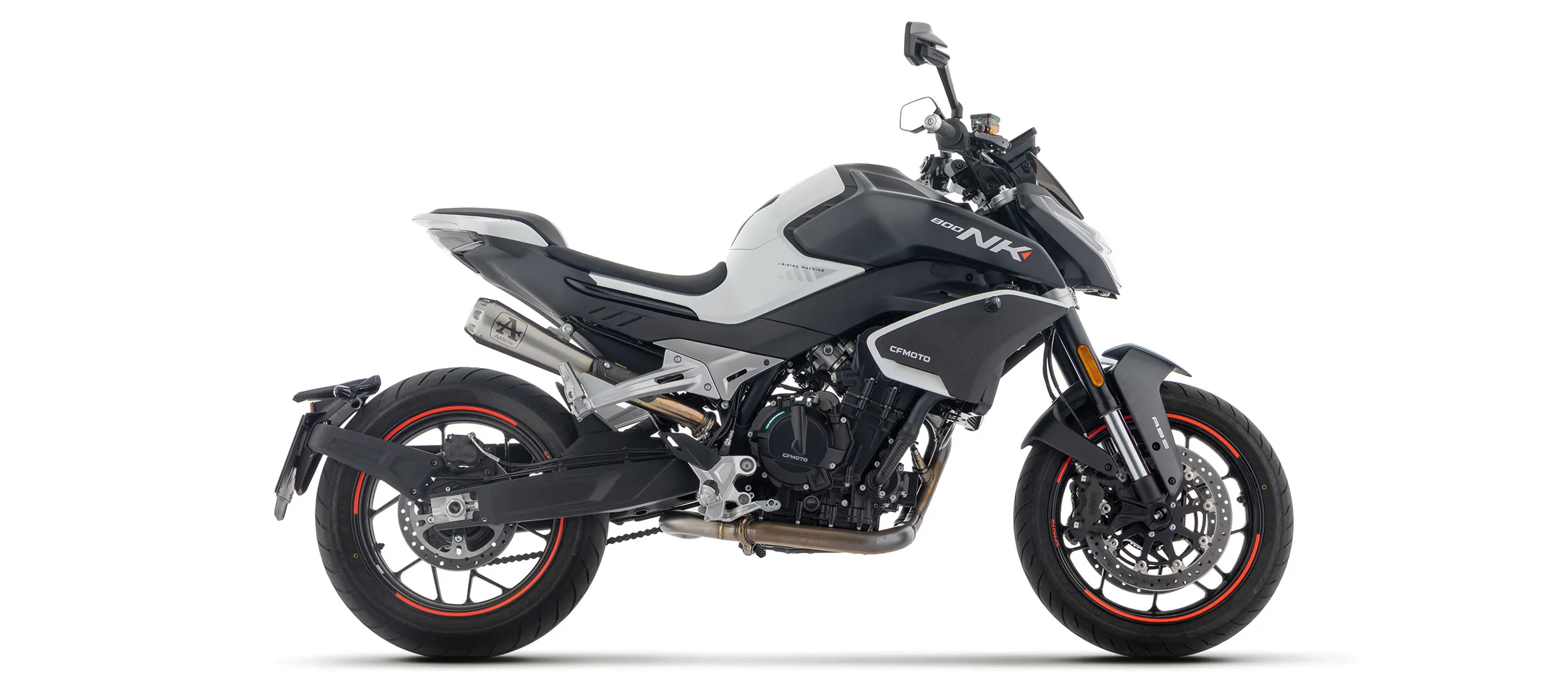 ARROW Racing-Komplettanlage PRO RACE Edelstahl für CF Moto 675 SR-R Modelljahr 2025-