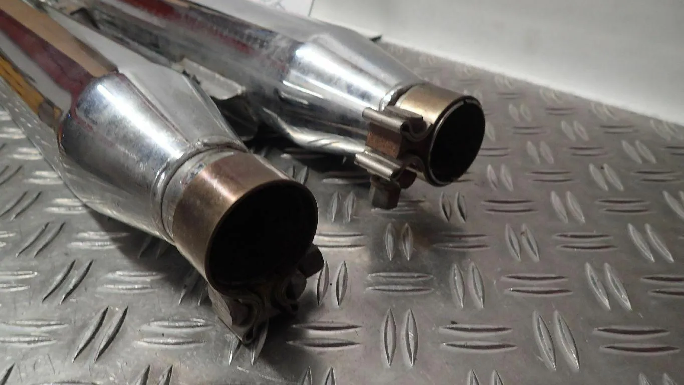 Auspuff Endtopf Endschalldämpfer Harley Davidson FD2 Dyna Fat Bob BJ.12 3800km