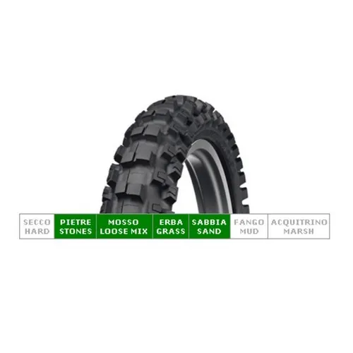 Post-Reifen. Minicross Geomax Mx52 90 / 100-14 Dunlop