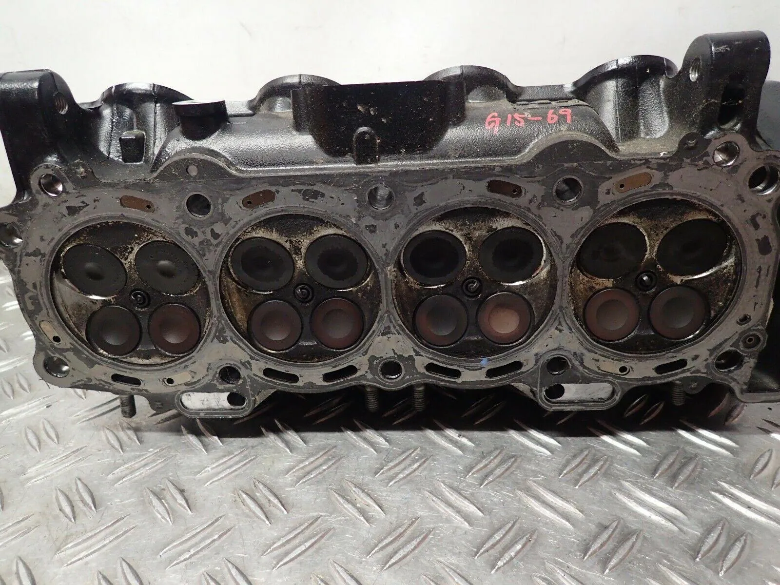 Zylinderkopf Zylinder Kopf Motor Kawasaki ZX10R ZX-10R ZXT00D Bj.06 ZXT00E