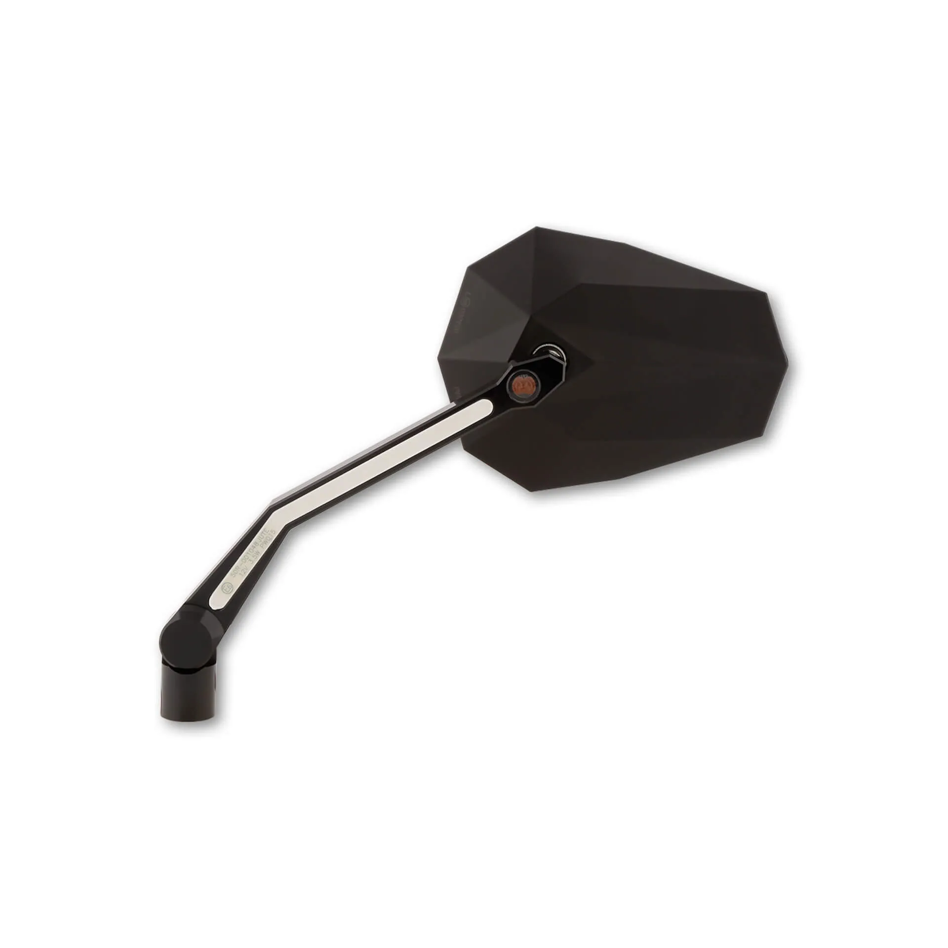 HIGHSIDER STEALTH-X4 Spiegel mit LED Blinker & Positionslicht für