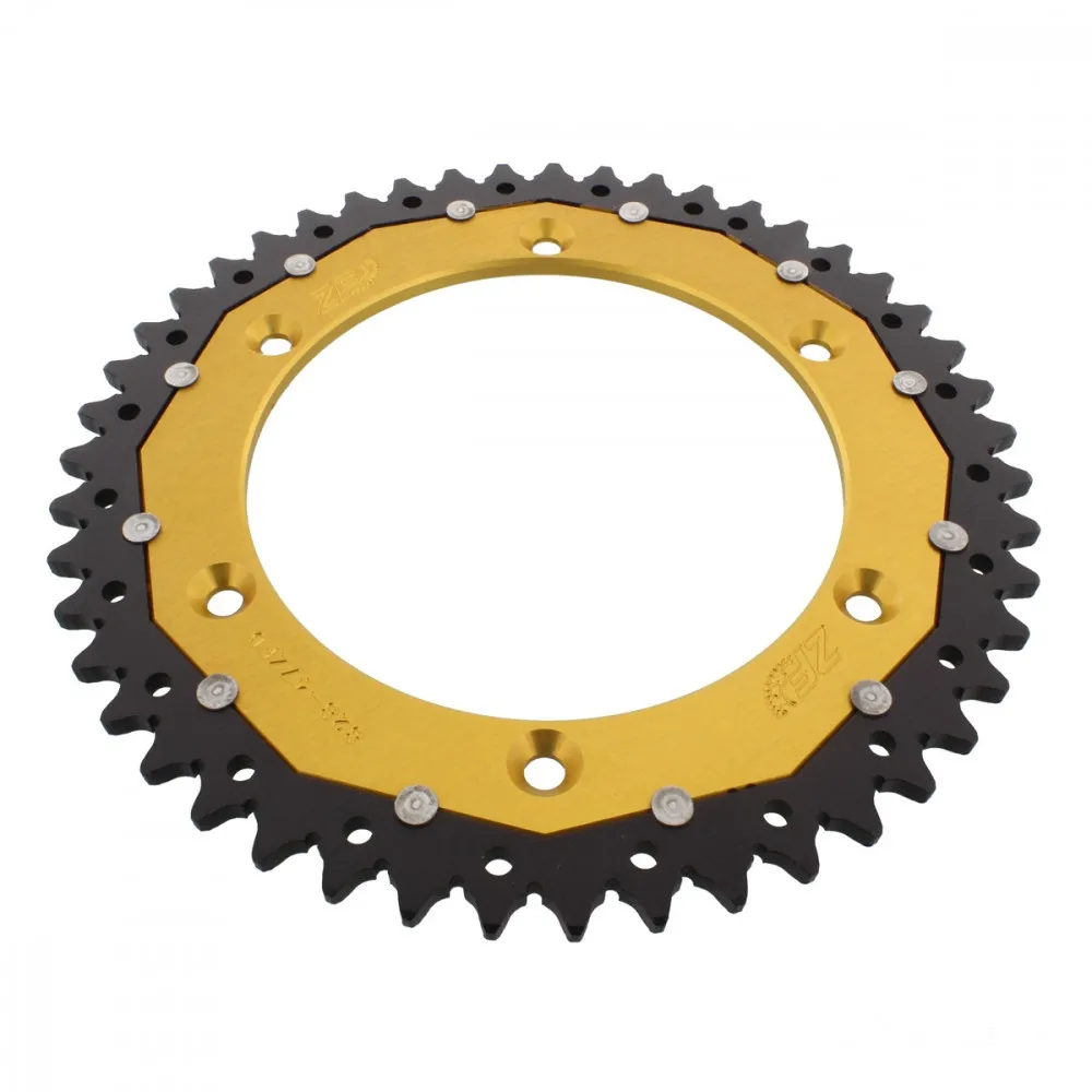 Kettenrad Teilung 520 Zähne 46 Alu-Dual gold ZF ZFD-897-46-GLD-104071257