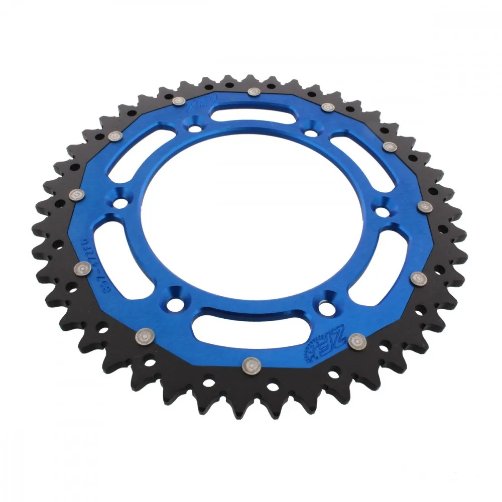 Kettenrad Teilung 520 Zähne 47 Alu-Dual blau ZF ZFD-897-47-BLU-104071259