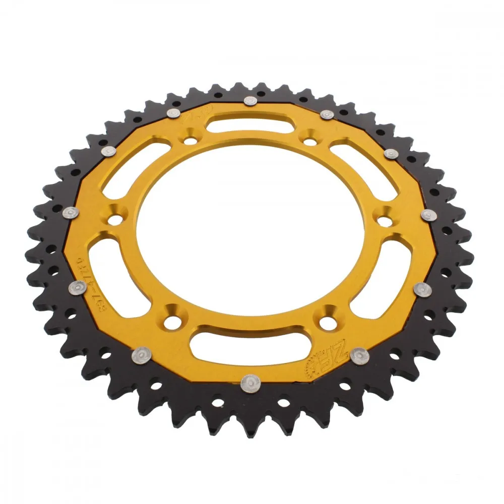 Kettenrad Teilung 520 Zähne 47 Alu-Dual gold ZF ZFD-897-47-GLD-104070484
